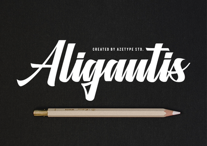 Aligantis font